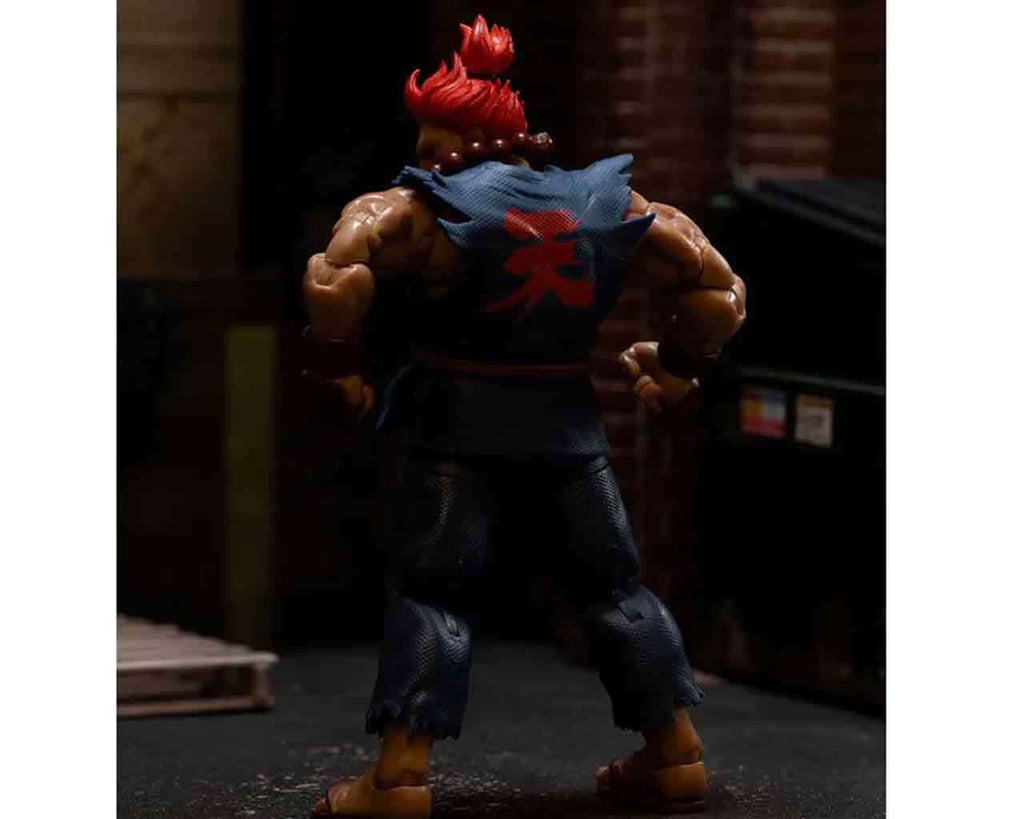 Street Fighter 2: Akuma - De Luxe Action Figur i Skala 1:12 jada toys
