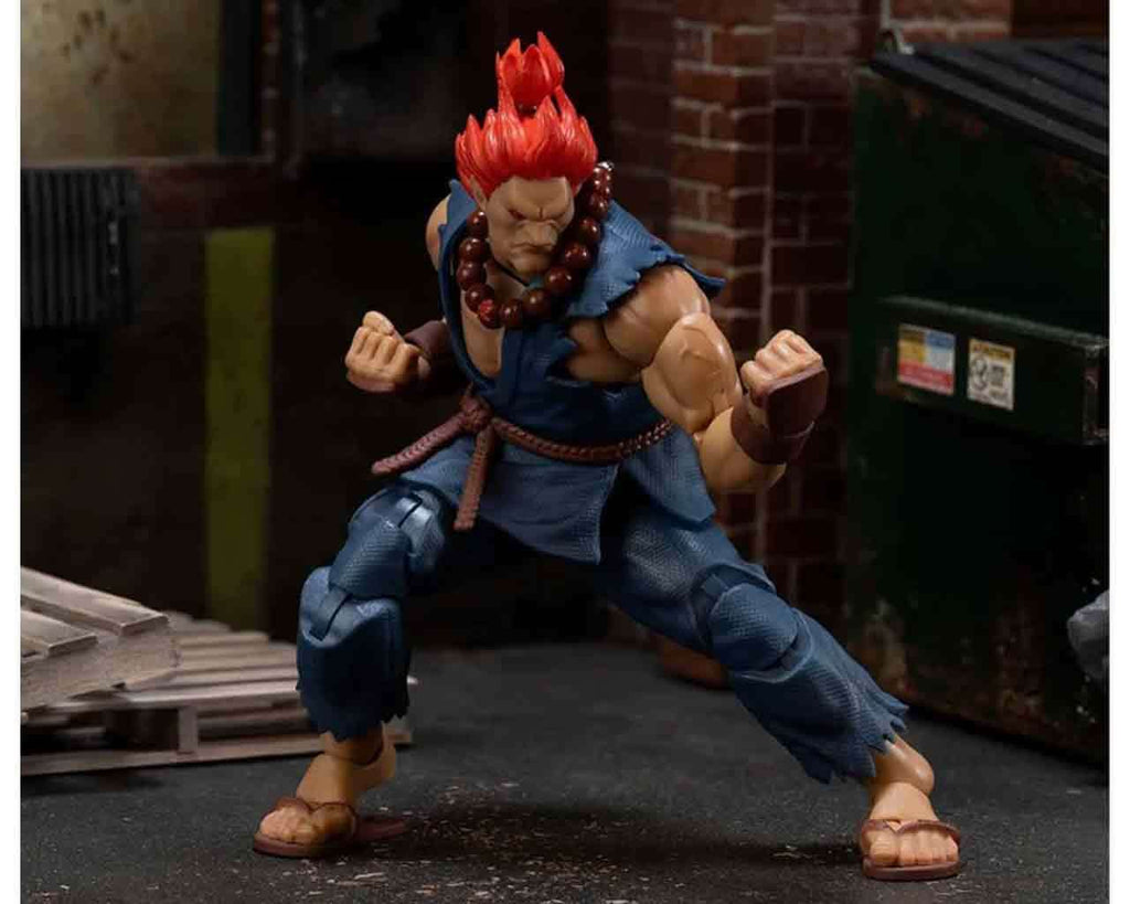 Street Fighter 2: Akuma - De Luxe Action Figur i Skala 1:12 jada toys