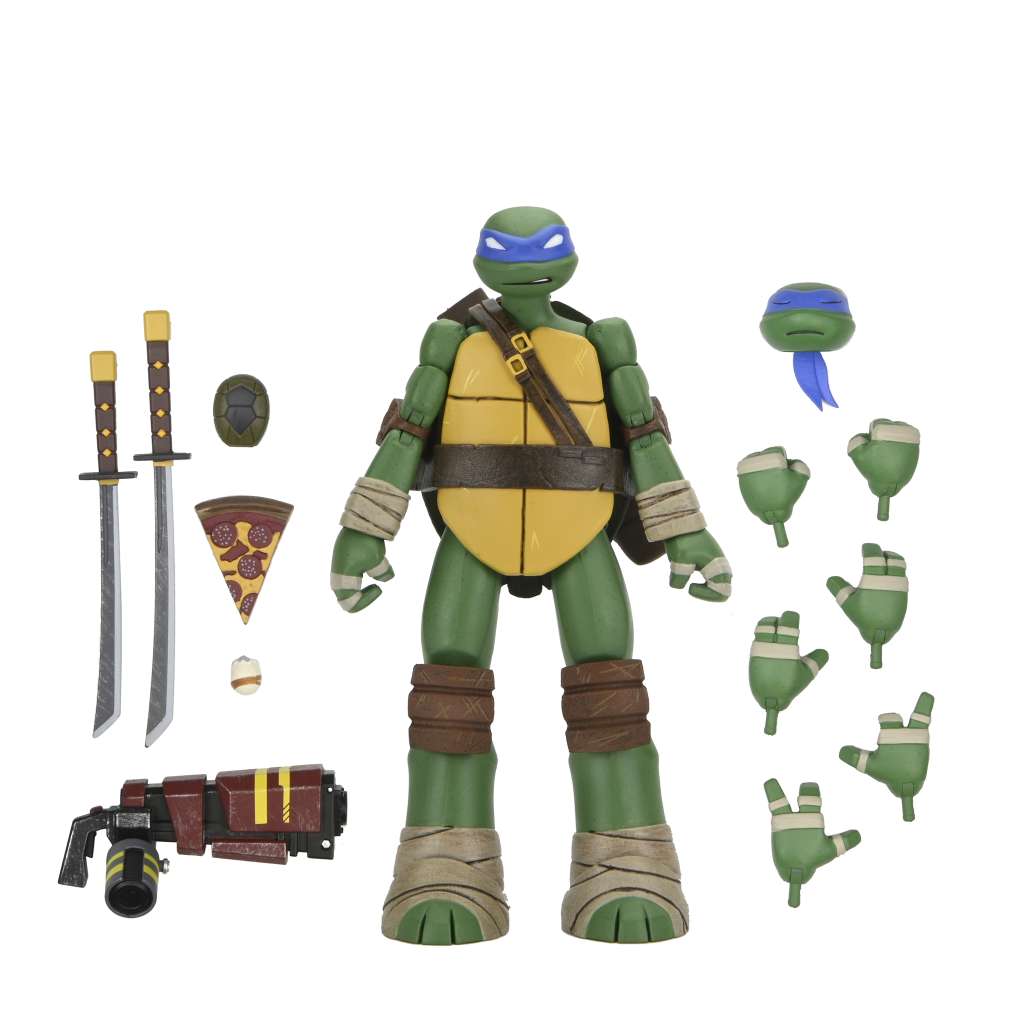 TMNT 2012 Cartoon Leonardo Ultimate Action Figur neca