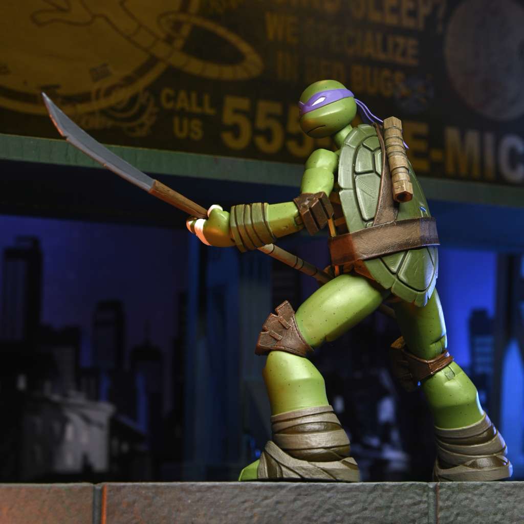 TMNT 2012 Cartoon Donatello Ultimate AF neca