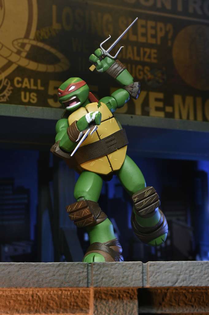 TMNT 2012 Cartoon Raphael Ultimate Actionfigur neca