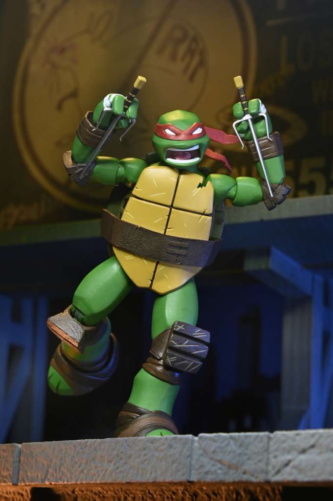 TMNT 2012 Cartoon Raphael Ultimate Actionfigur neca