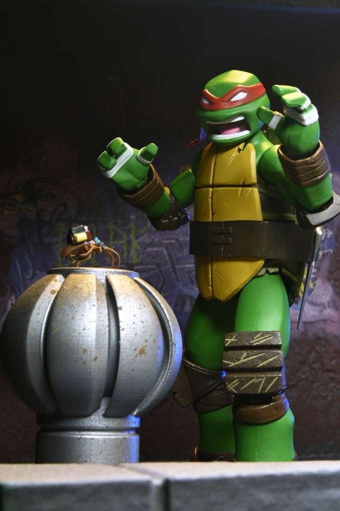 TMNT 2012 Cartoon Raphael Ultimate Actionfigur neca