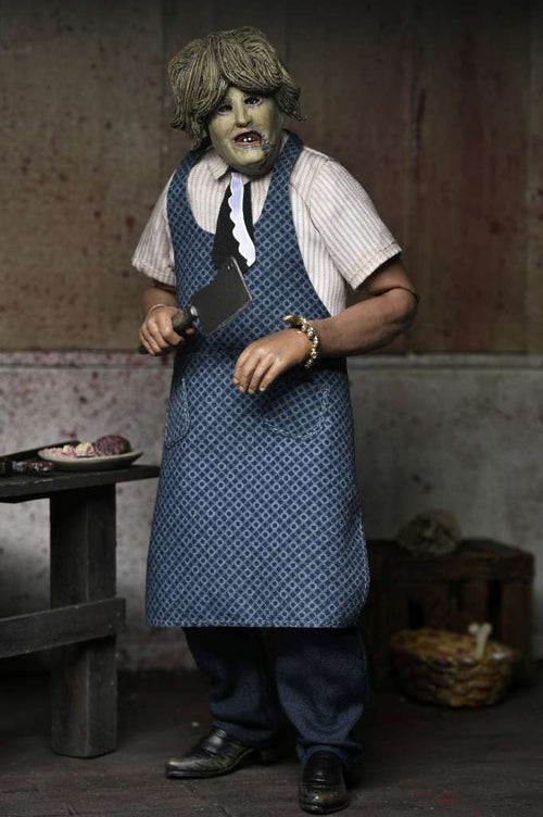 Texas Chainsaw Massacre Leatherface Gamlamask Figur neca