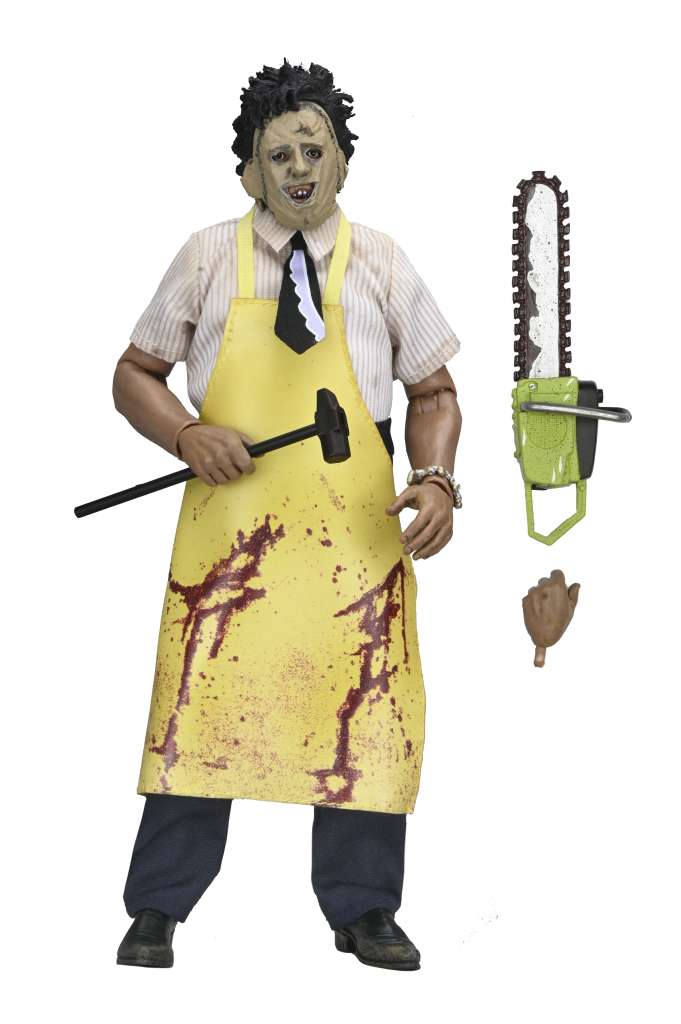 Texas Chainsaw Massacre Leatherface Klädd Actionfigur neca