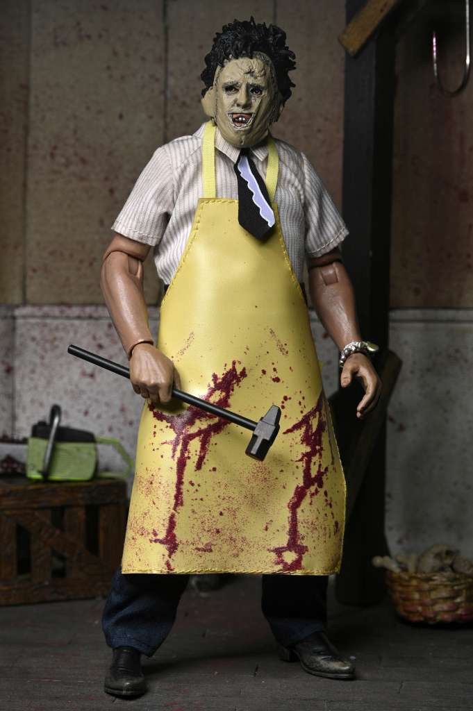 Texas Chainsaw Massacre Leatherface Klädd Actionfigur neca