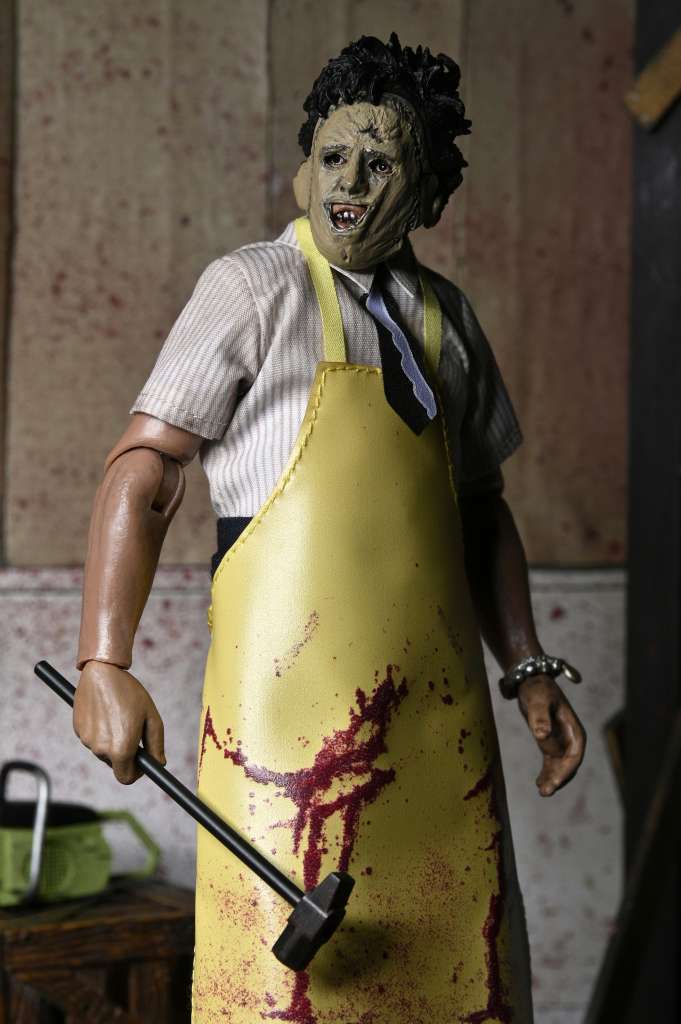 Texas Chainsaw Massacre Leatherface Klädd Actionfigur neca