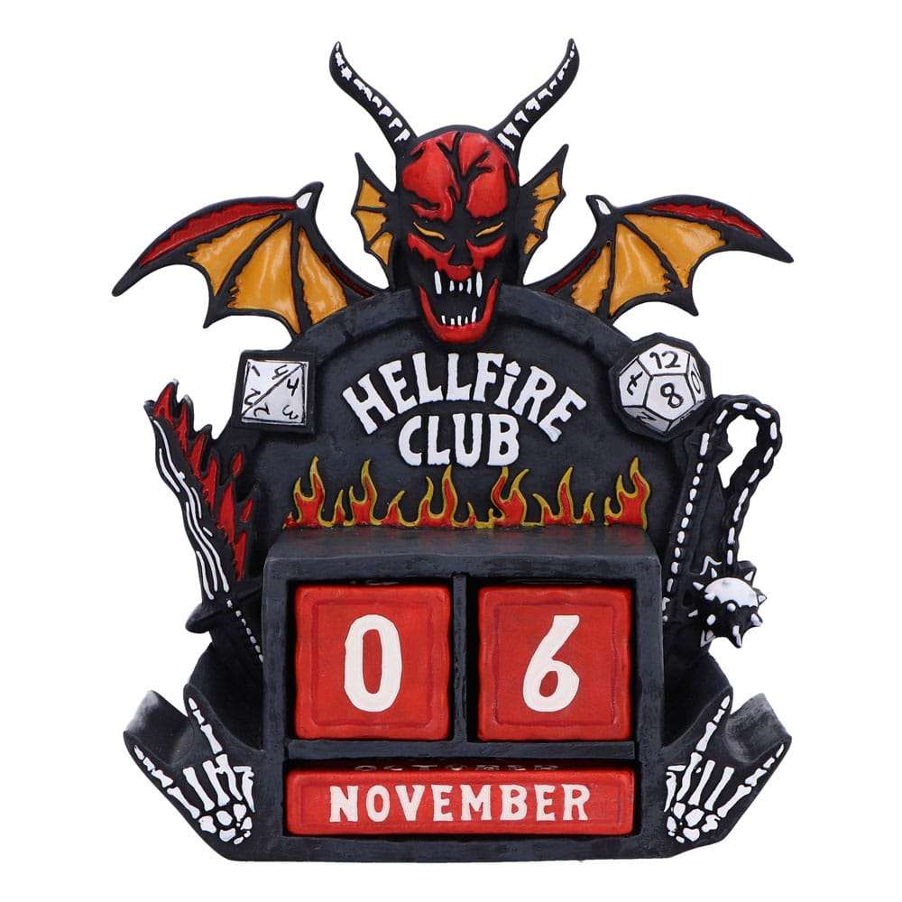 Stranger Things Hellfire Club Perpetual Calendar nemesis now