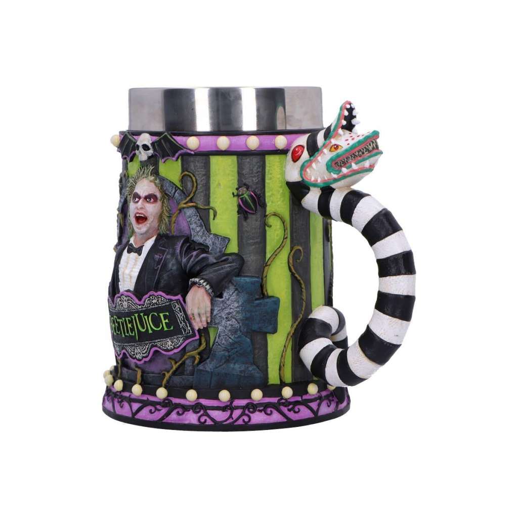 Beetlejuice Tankard - Kvalitetskeramik med Karaktär nemesis now