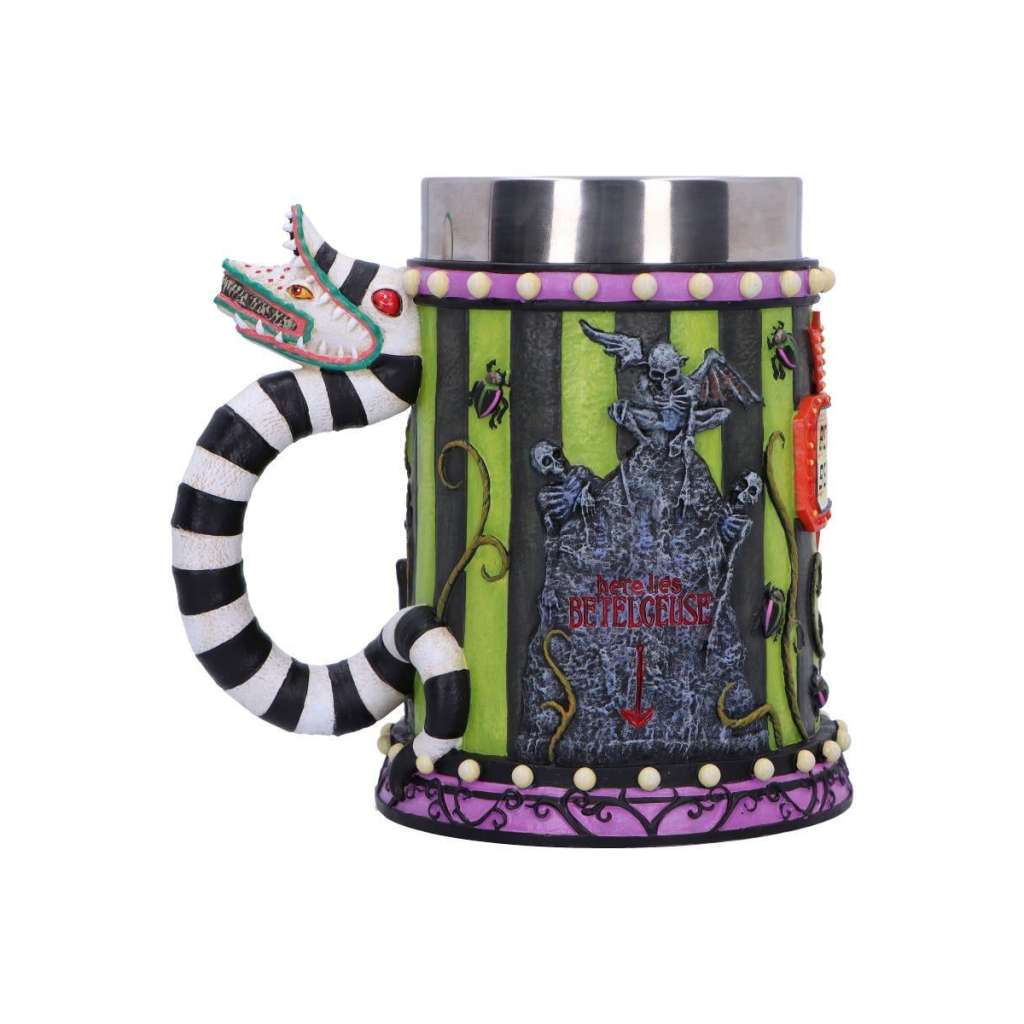 Beetlejuice Tankard - Kvalitetskeramik med Karaktär nemesis now