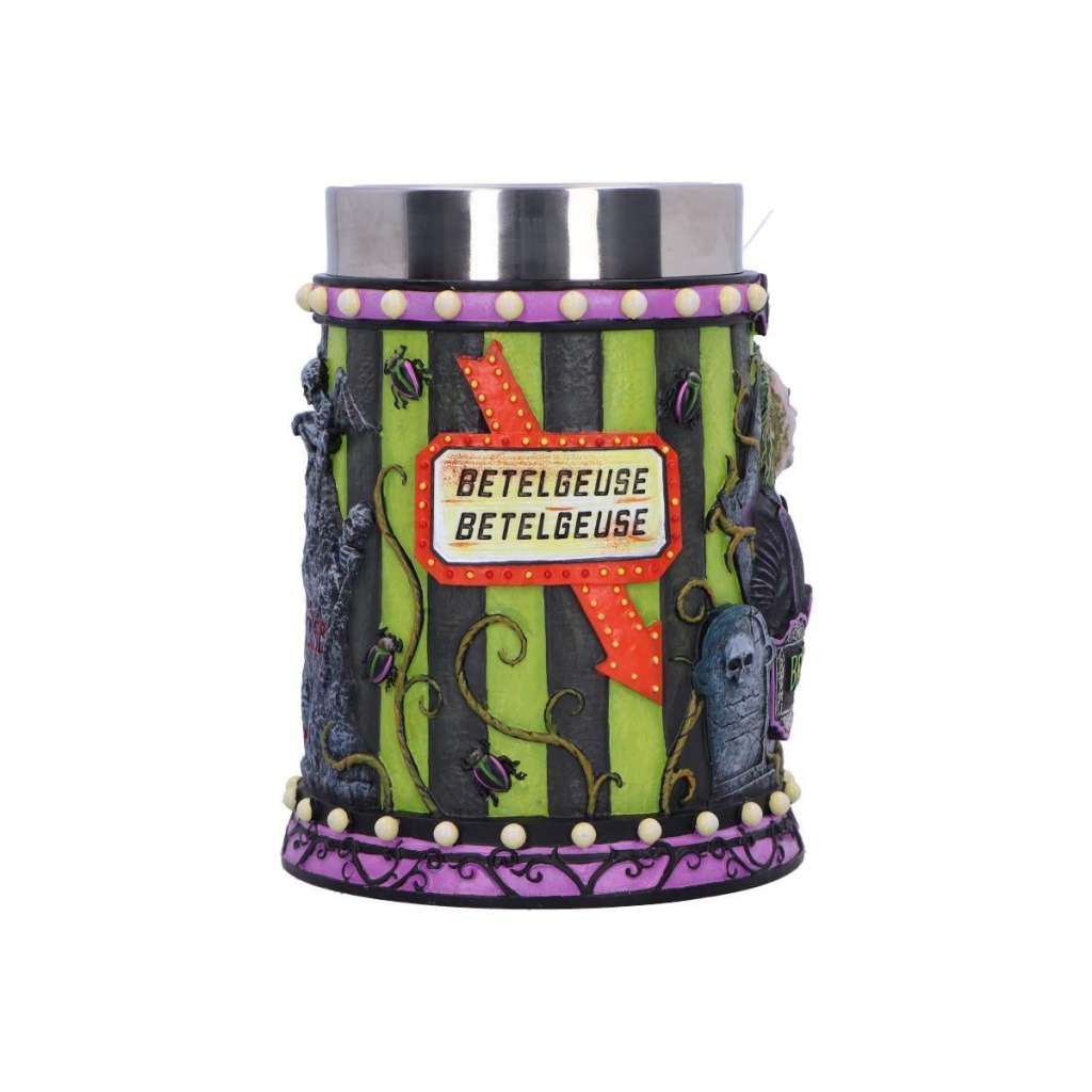 Beetlejuice Tankard - Kvalitetskeramik med Karaktär nemesis now