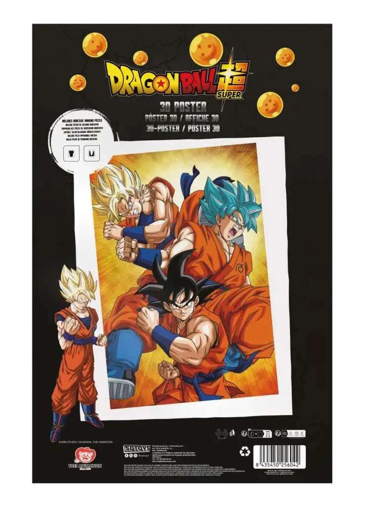 DRAGON BALL SUPER CHAMPA GOKU STATES 38X58CM 3D POSTER - bild 2