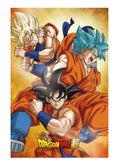 DRAGON BALL SUPER CHAMPA GOKU STATES 38X58CM 3D POSTER - bild 1