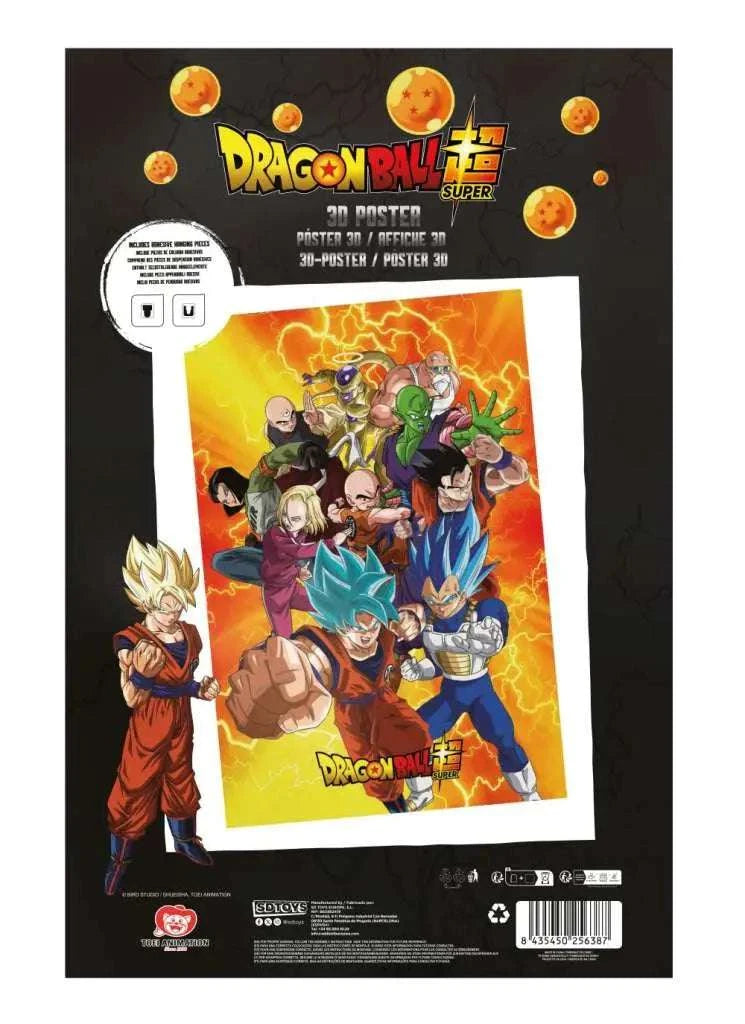 DRAGON BALL SUPER UNIVERSE SURVIVAL HEROES 38X58CM 3D POSTER - bild 2