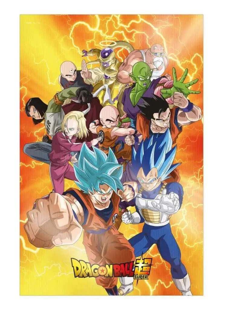 DRAGON BALL SUPER UNIVERSE SURVIVAL HEROES 38X58CM 3D POSTER - bild 1