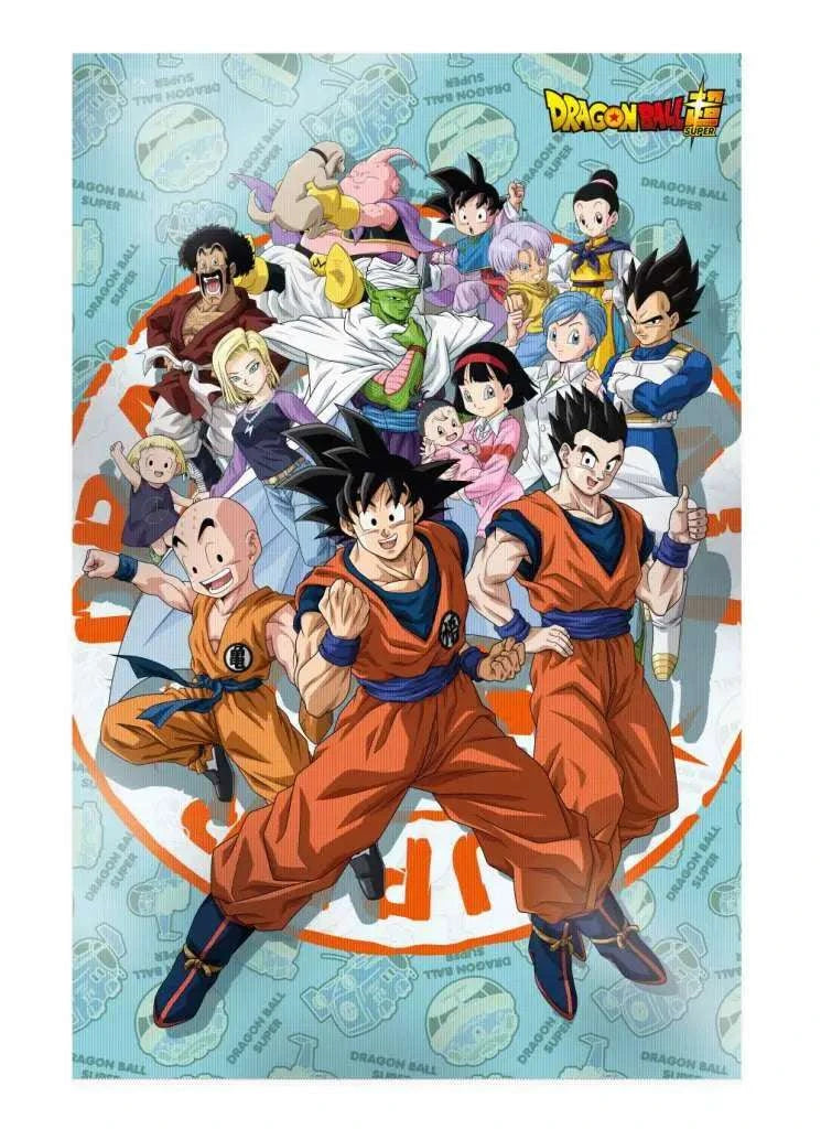 DRAGON BALL SUPER UNIVERSE SURVIVAL 38X48 3D POSTER - bild 1