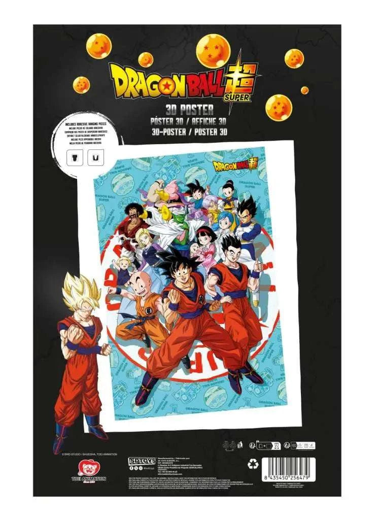 DRAGON BALL SUPER UNIVERSE SURVIVAL 38X48 3D POSTER - bild 2