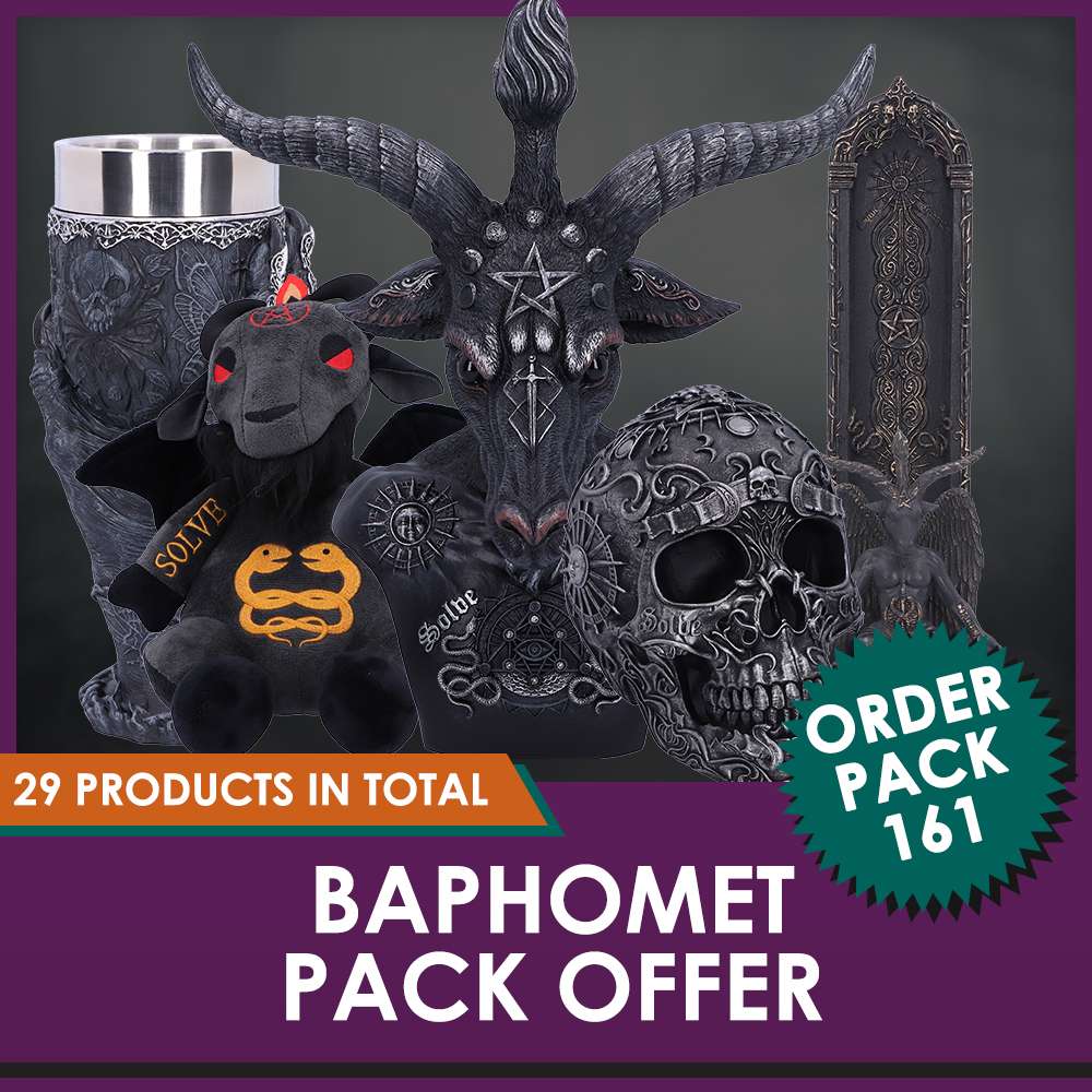 Baphomet Pack Set (29) - Gothiska Samlingar och Dekor nemesis now