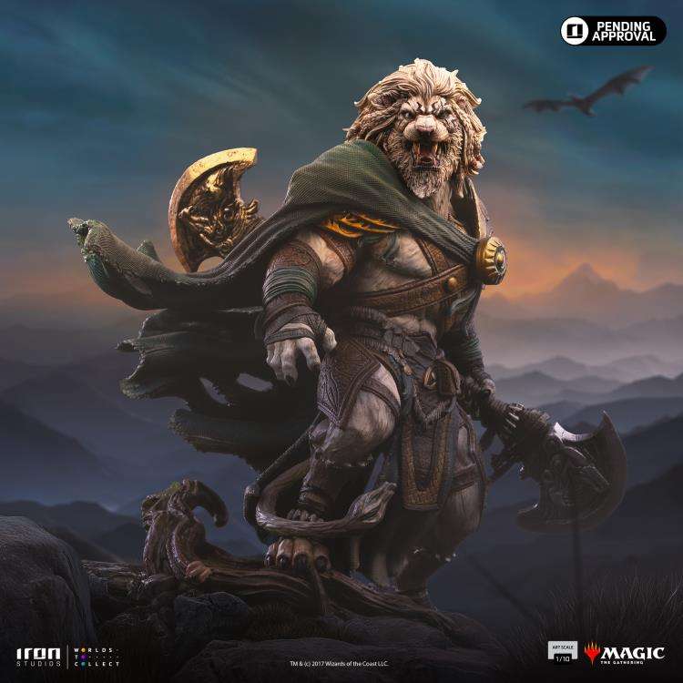 Ajani Goldmane 1/10 Figur - Magic: The Gathering iron studios