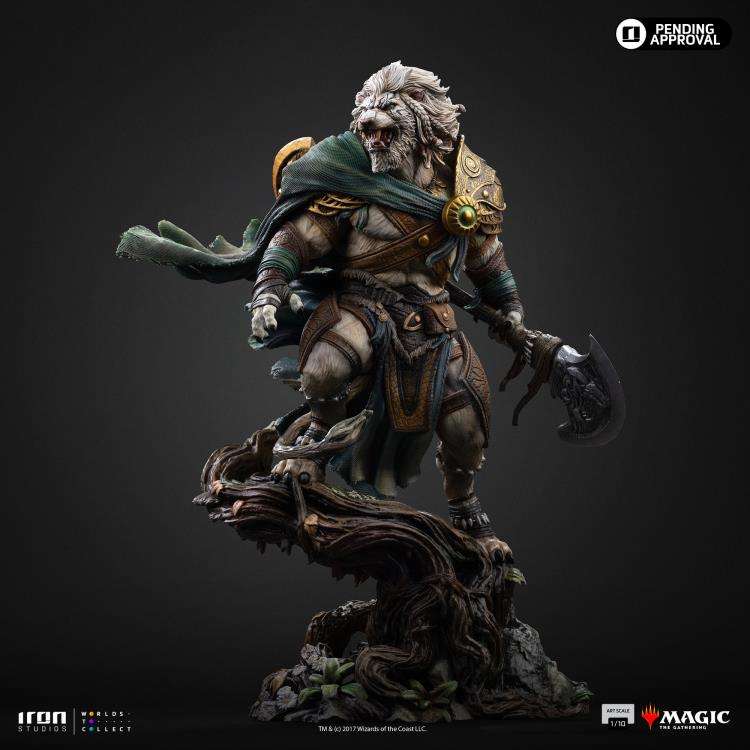 Ajani Goldmane 1/10 Figur - Magic: The Gathering iron studios