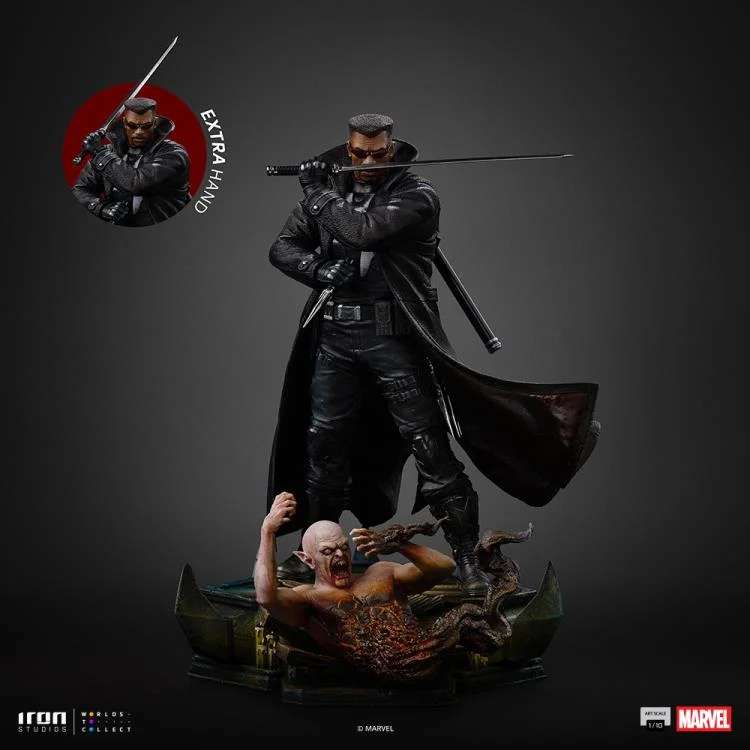 Marvel Comics Blade 1/10 Figur iron studios