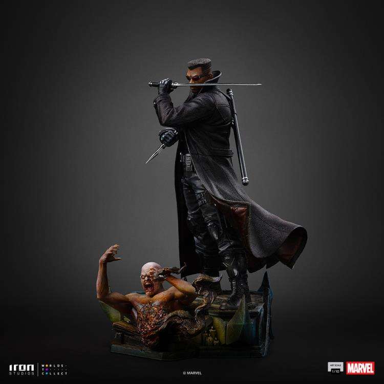 Marvel Comics Blade 1/10 Figur iron studios