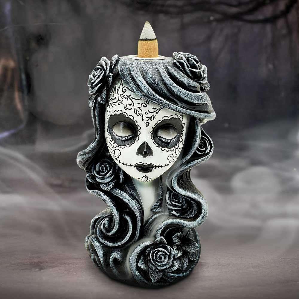 Flor de Muerte Bakflödes Rökelsebrännare - Robotto