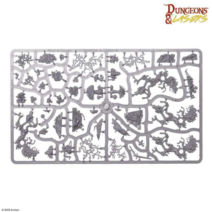 Dungeons & Laser Cave Fungi Scatter Terrain - Robotto