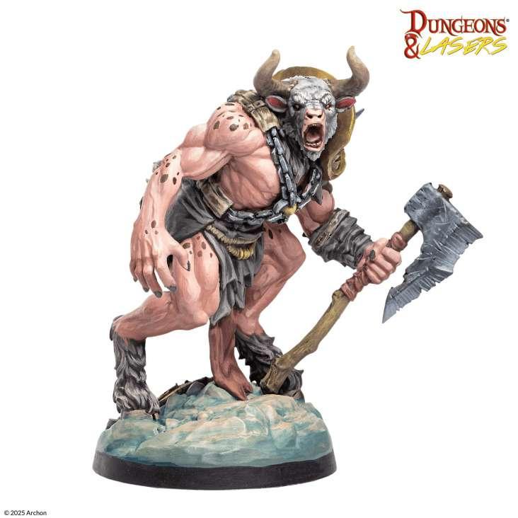 Dungeons & Laser Minotaur - Spännande Brädspel för Äventyrälskare - Robotto