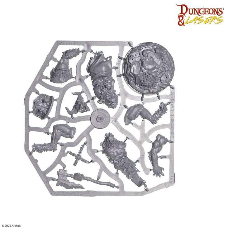 Dungeons & Laser Minotaur - Spännande Brädspel för Äventyrälskare - Robotto