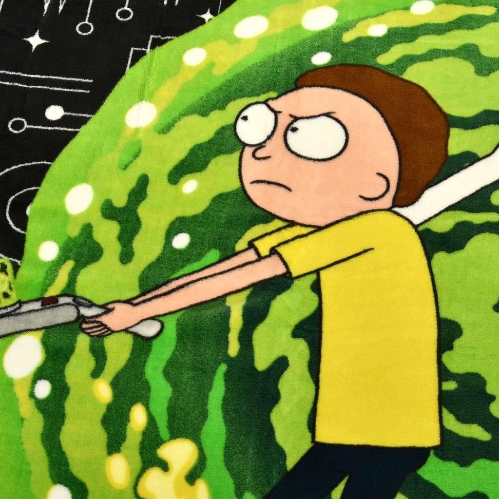 Rick & Morty Portal Mysfilt nerdy by nature