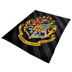 Harry Potter Hogwarts Crest Cozy Blanket - Robotto