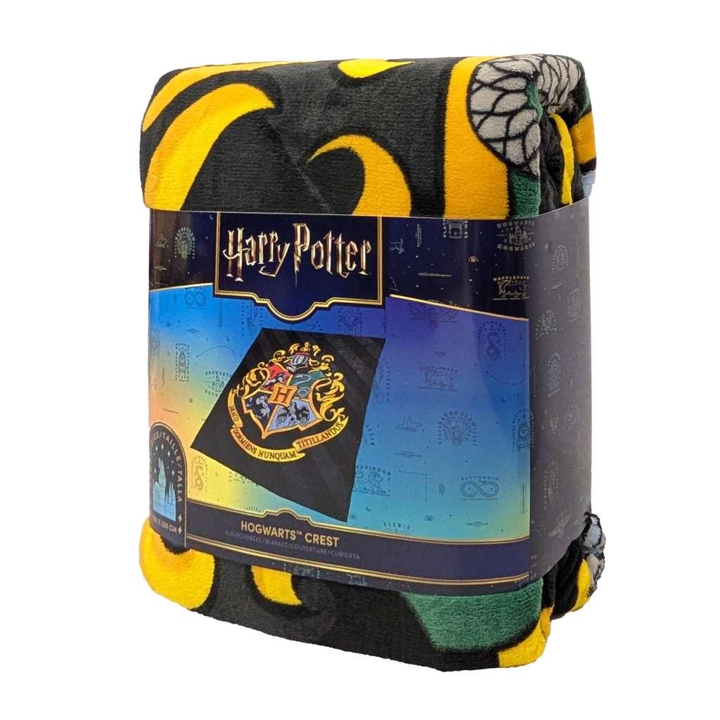 Harry Potter Hogwarts Crest Cozy Blanket - Robotto