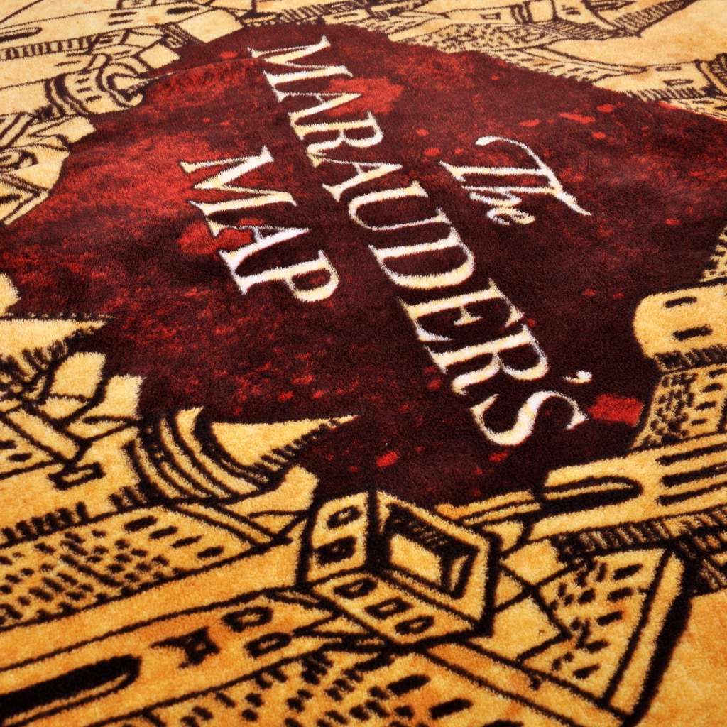 Harry Potter Marauder's Map Mysfilt nerdy by nature