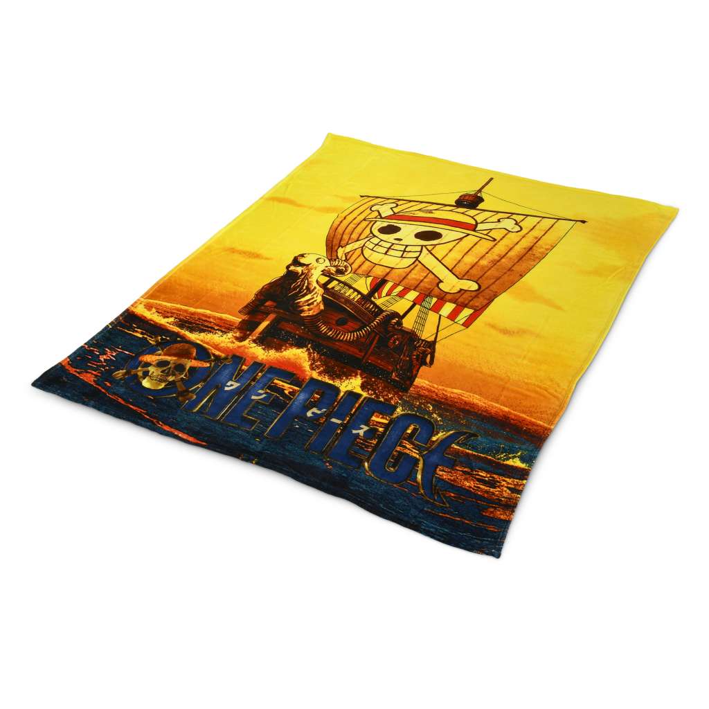 One Piece Flying Lamb Cozy Blanket nerdy by nature