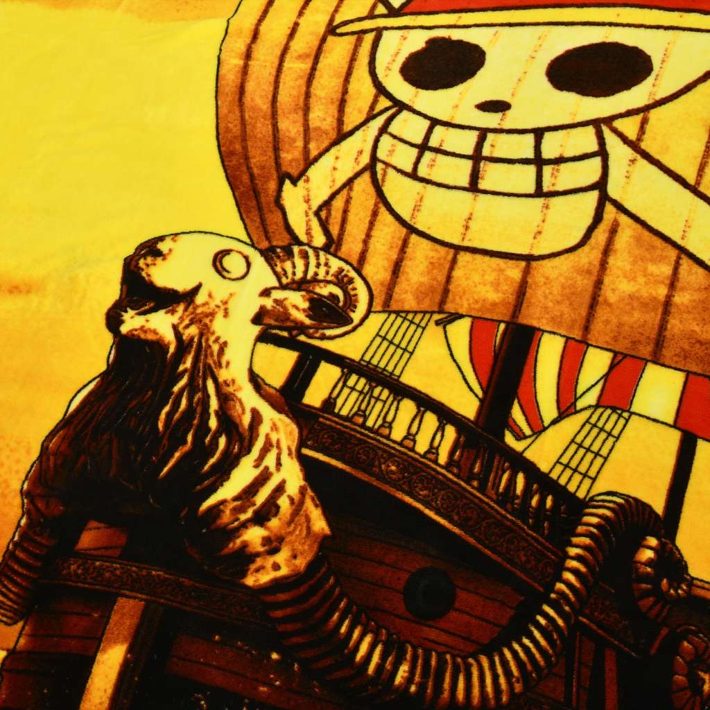 One Piece Flying Lamb Cozy Blanket nerdy by nature