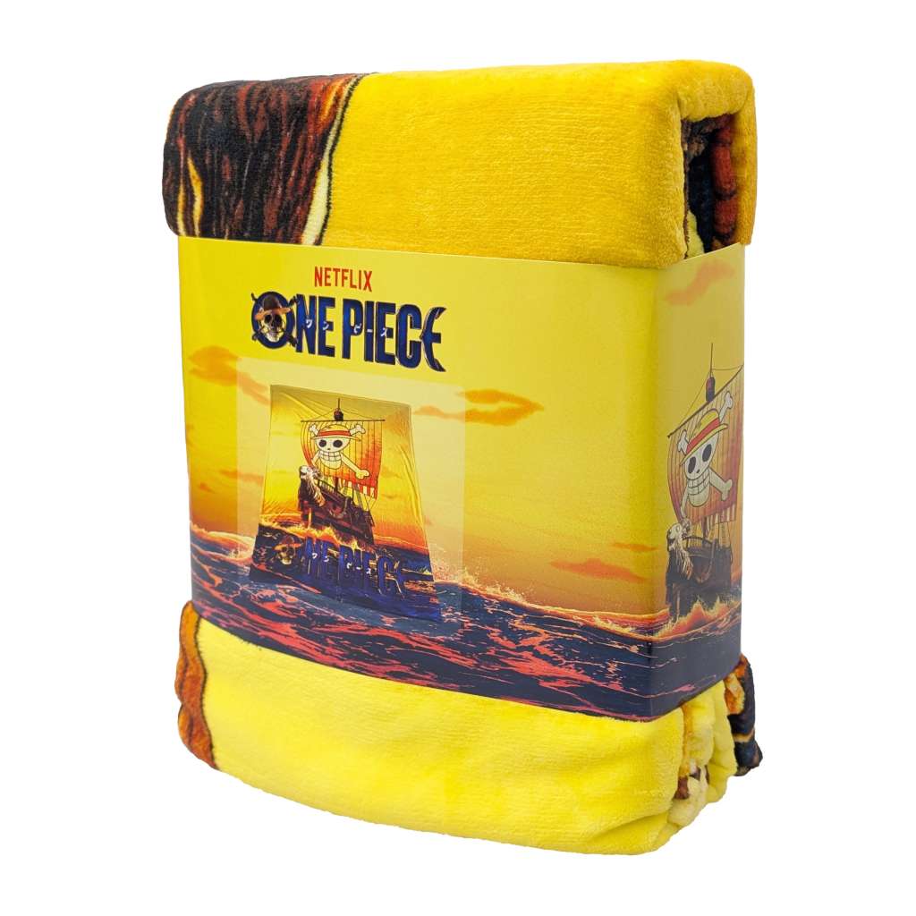 One Piece Flying Lamb Cozy Blanket nerdy by nature