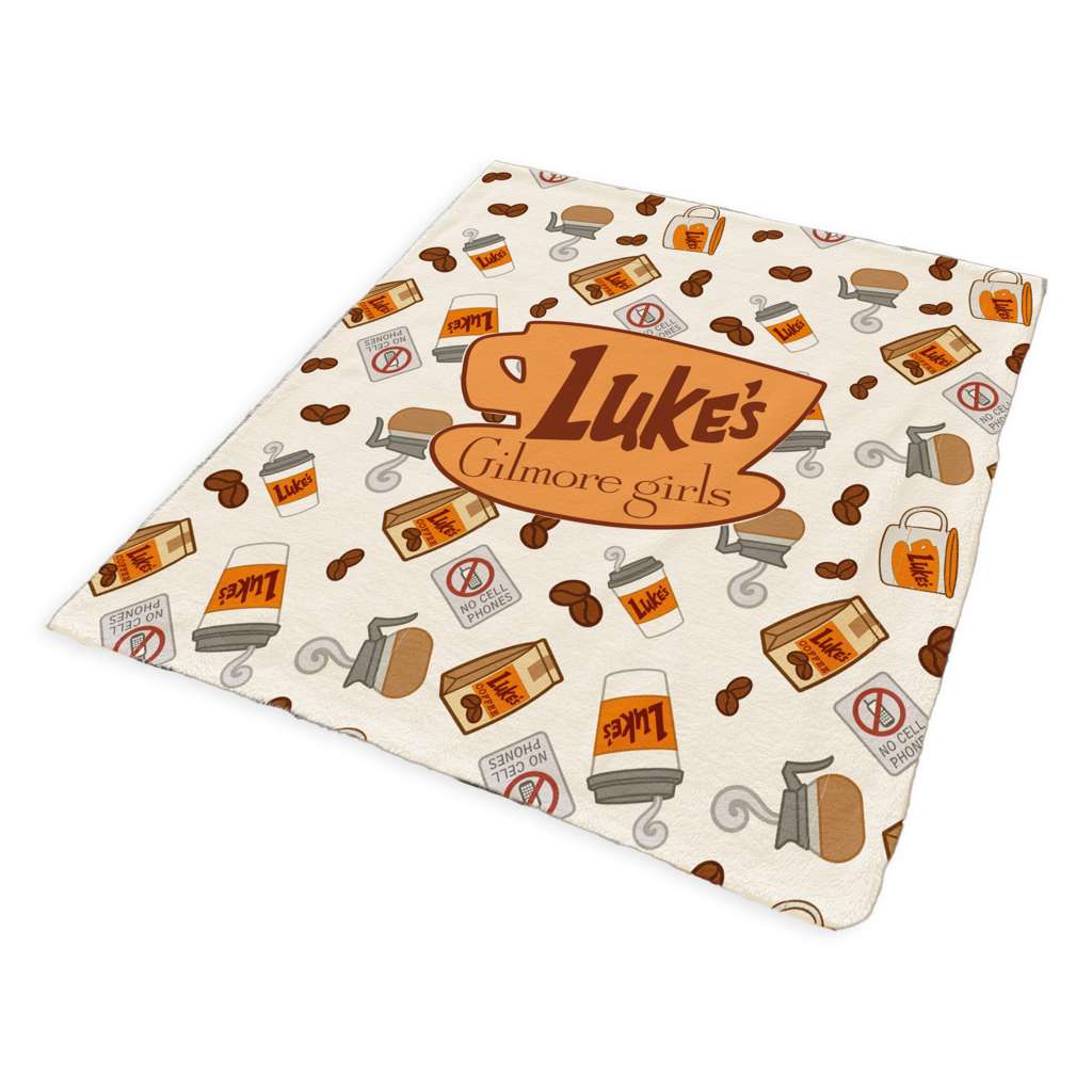 Gilmore Girls Luke's Cozy Blanket – En Must-Have för Fans nerdy by nature
