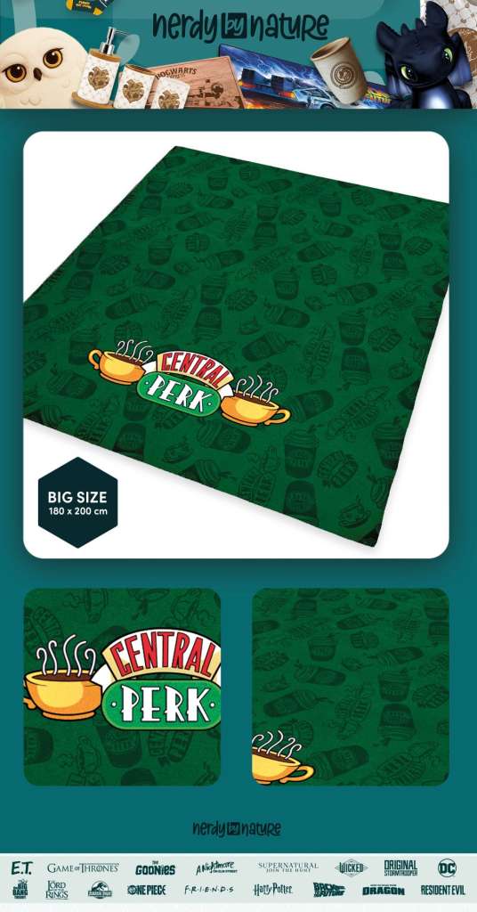 Friends Central Perk Mysfilt nerdy by nature