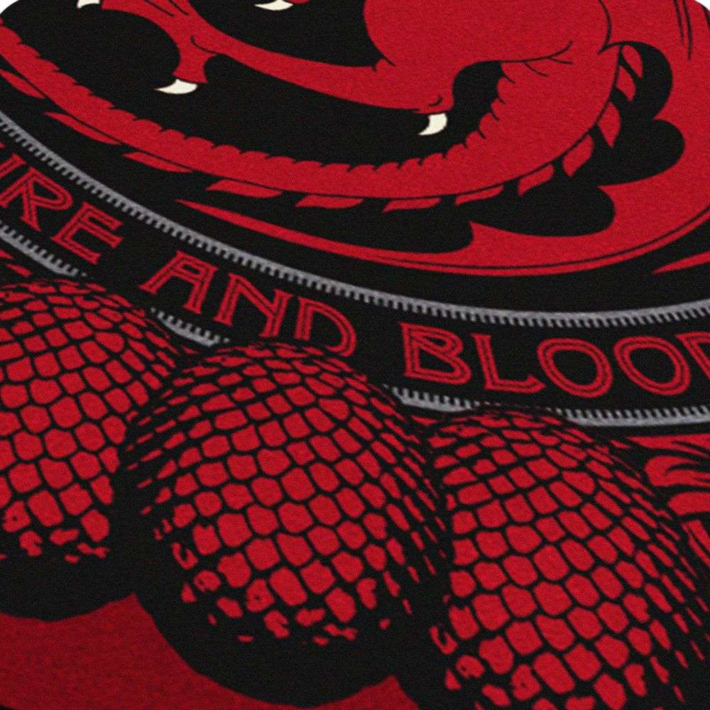 Game of Thrones House Targaryen Mysig Filt nerdy by nature