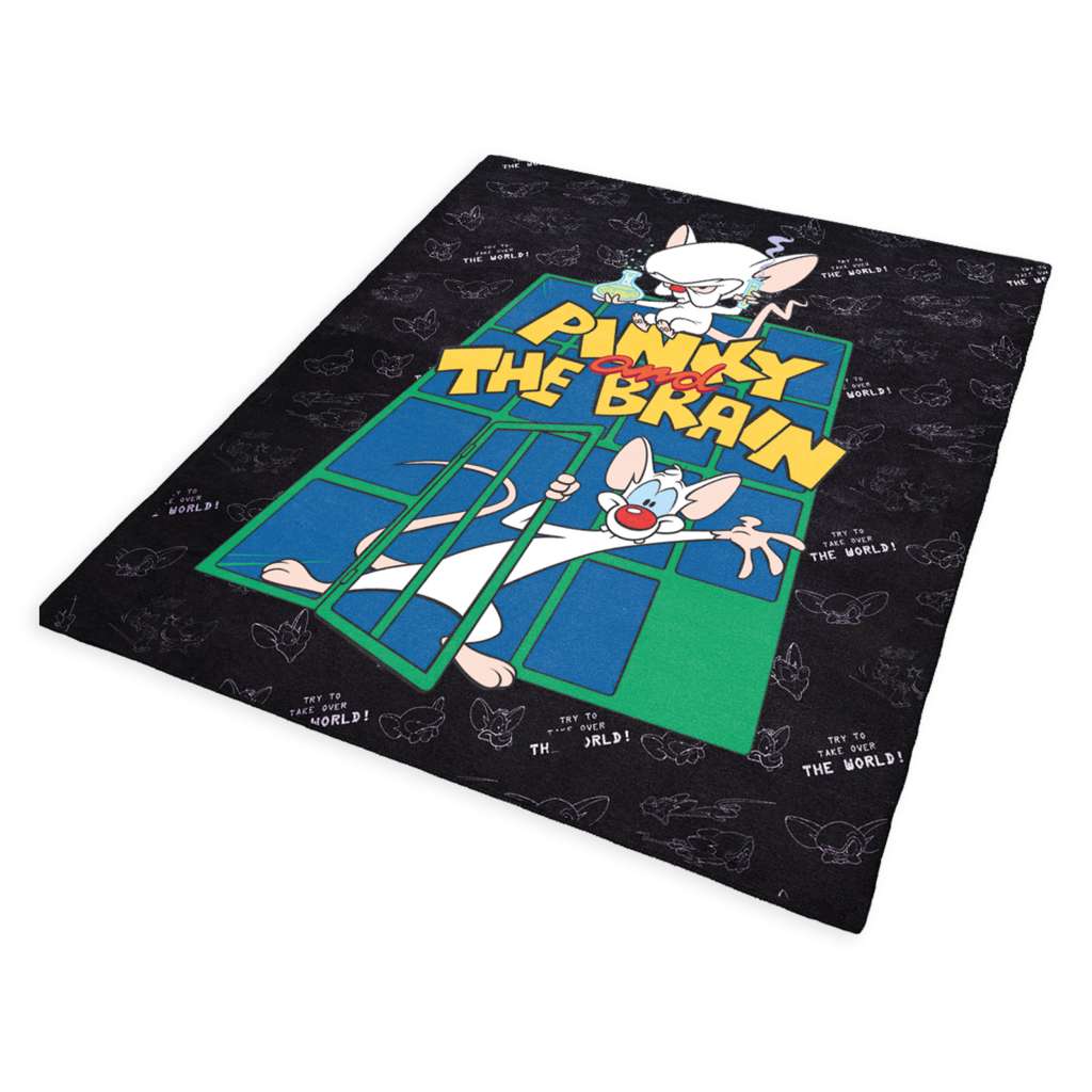 Pinky & The Brain Cozy Blanket – Mysig och Bekväm Filt nerdy by nature