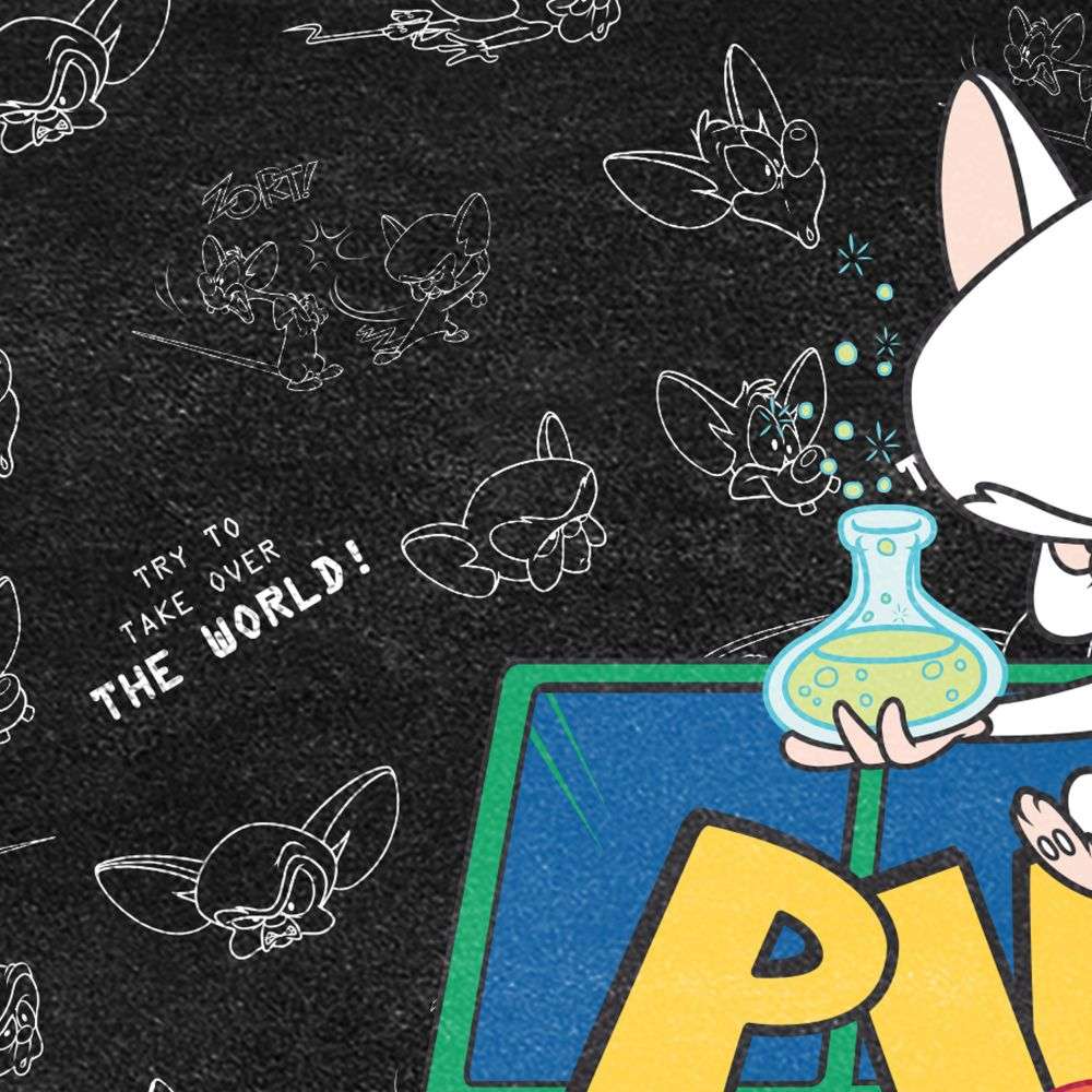 Pinky & The Brain Cozy Blanket – Mysig och Bekväm Filt nerdy by nature