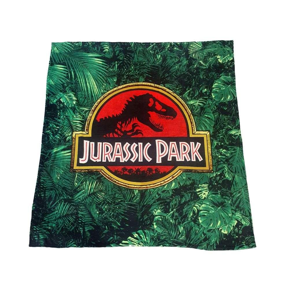 Jurassic Park Jungle Cozy Blanket - Robotto
