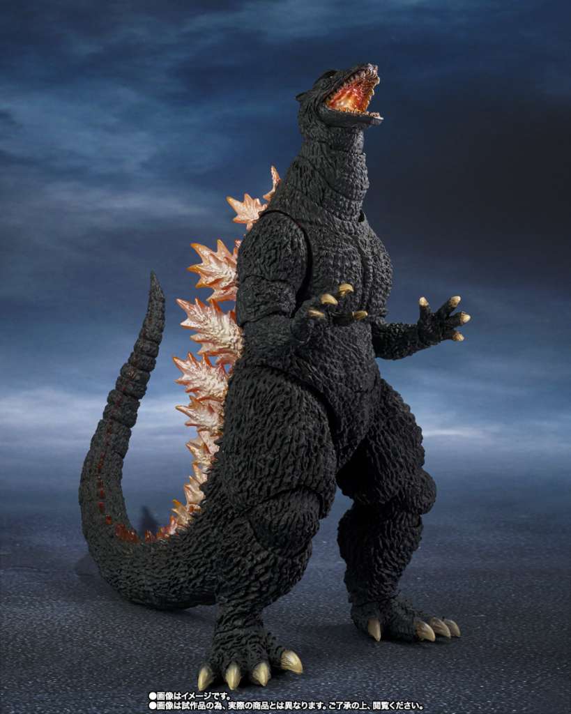 Godzilla 2004 Heat Ray Ver vs New Gotengo S.H.MonsterArts bandai