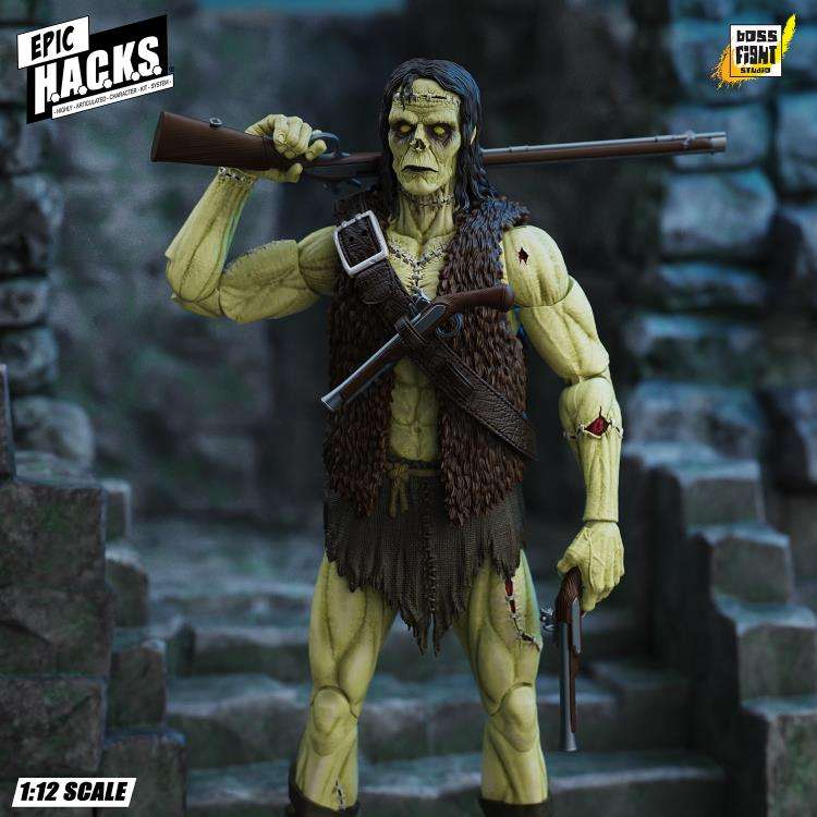 Frankenstein’s monster undead creature epic h.a.c.k.s 1:12 Action Figur boss fight studio