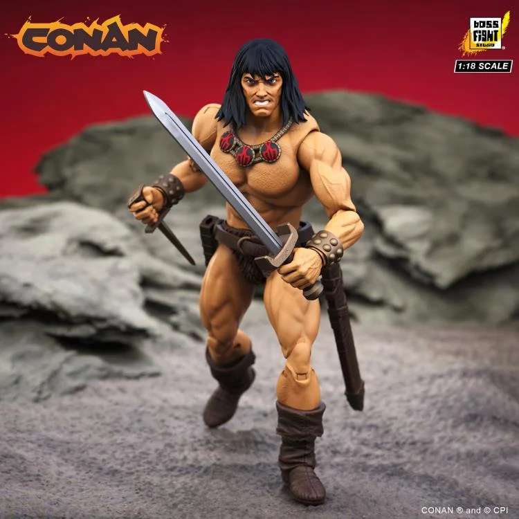 Conan the Barbarian 1:18 Action Figur boss fight studio