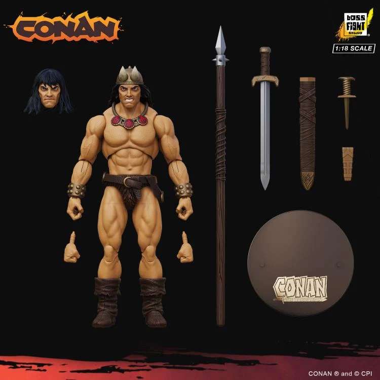 Conan the Barbarian 1:18 Action Figur boss fight studio