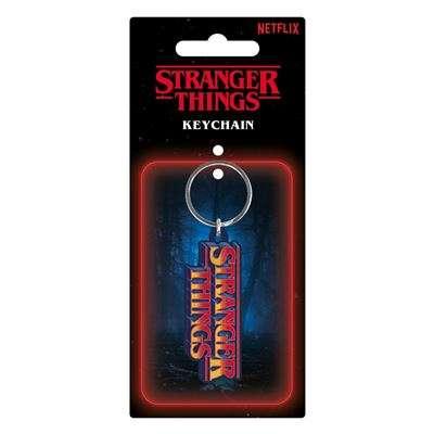 Stranger Things S5 Retro Logo Nyckelring - Robotto
