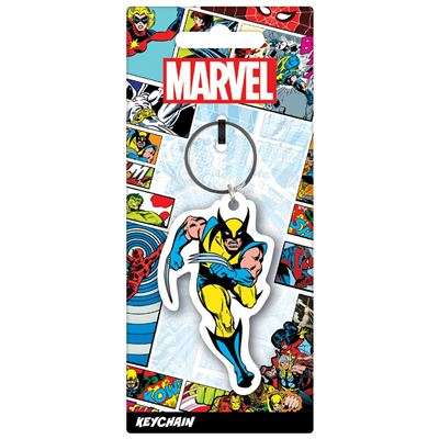Marvel Comics Wolverine Gummi Nyckelring - Officiell Merchandise pyramid international
