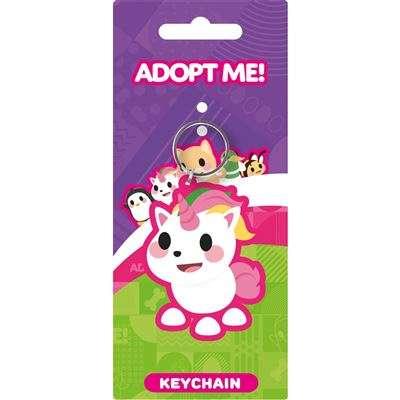 Adopt Me Unicorn PVC Nyckelring – Magisk Nyckelring för Samlare - Robotto